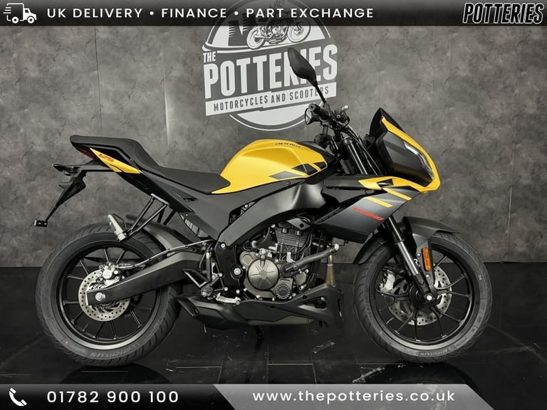 Aprilia Tuono 125 2025 Viper Yellow