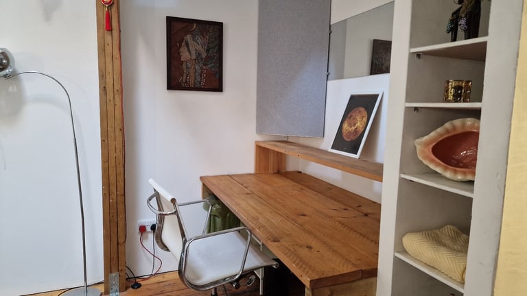 Office Studio Space with mezzanine £700 p/m work only - Available immediately 