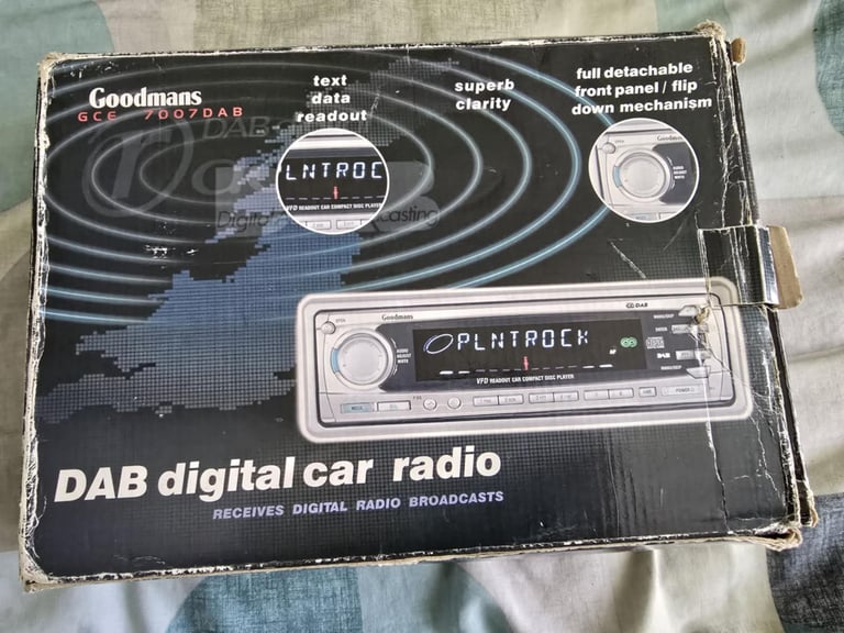 Goodmans DAB Digital Car Stereo GCE 7007DAB - NEW & UNUSED Please Read Description