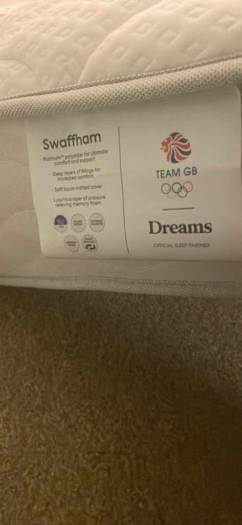 image for Double Mattress -almost new 