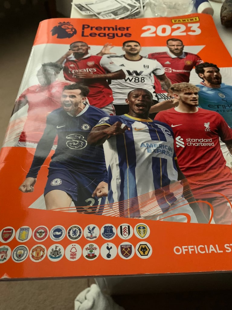 Premier League 2023 Sticker Book 