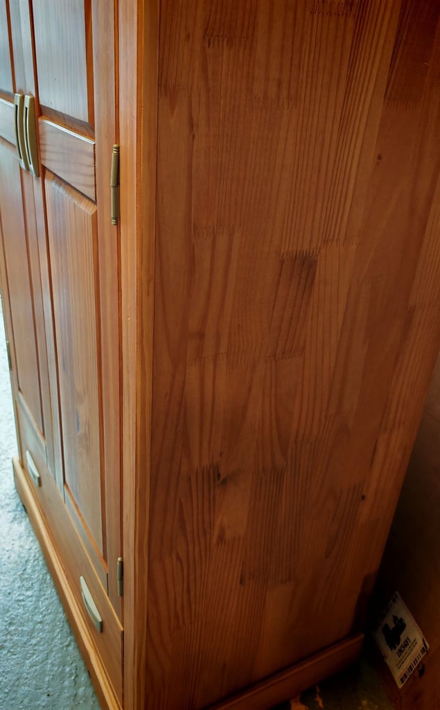 Pine wardrobe 