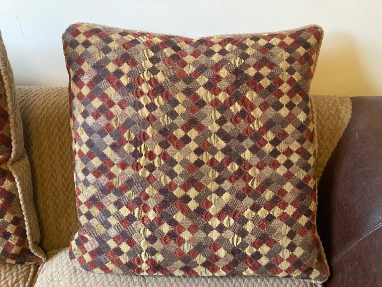 Faux leather 2-seater sofa bed