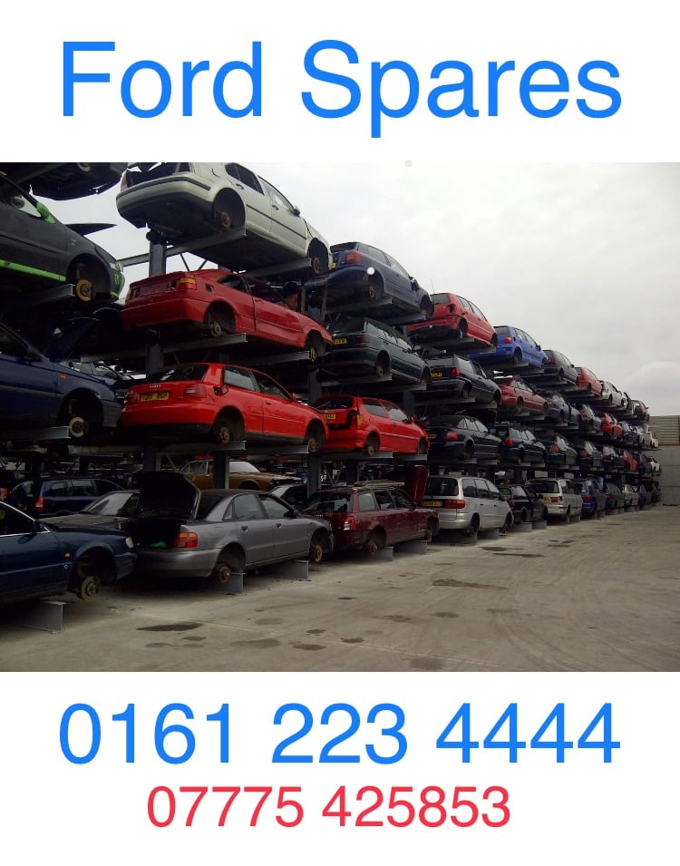 Ford. Spares Car Breakers. Manchester Stockport Bury. Bolton 