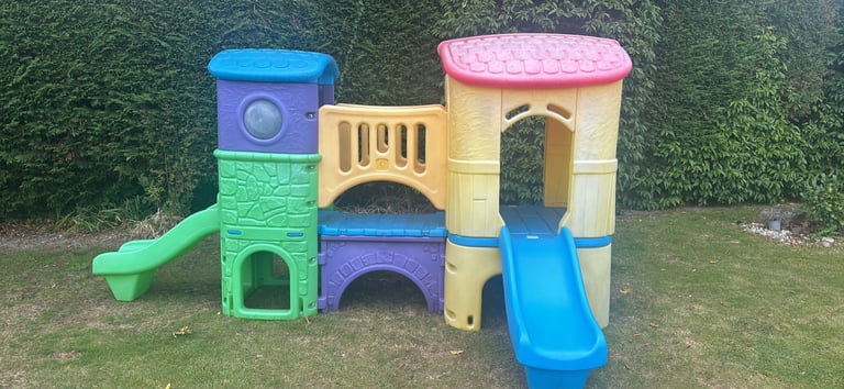 image for Step 2 club house climber climbing frame & slides  