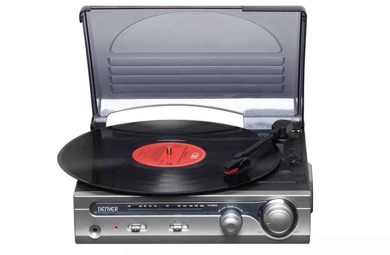 image for Record Player / Turntable with FM Radio -  As New.