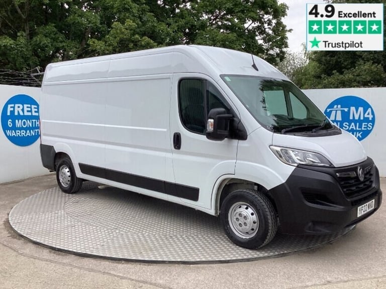 2022 Vauxhall Movano CDTi 3500 BiTurbo Dynamic LWB M/R A/C Euro 6 LWB Panel Van Diesel Manual