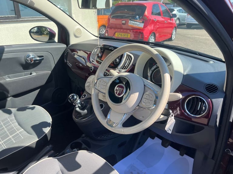 2015 Fiat 500 1.2 500 Lounge 3dr Hatchback Petrol Manual