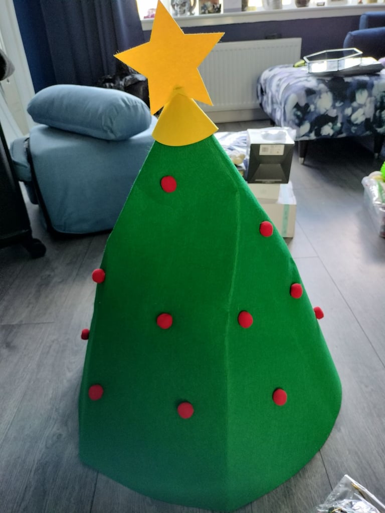 Kids 3d felt Christmas tree 