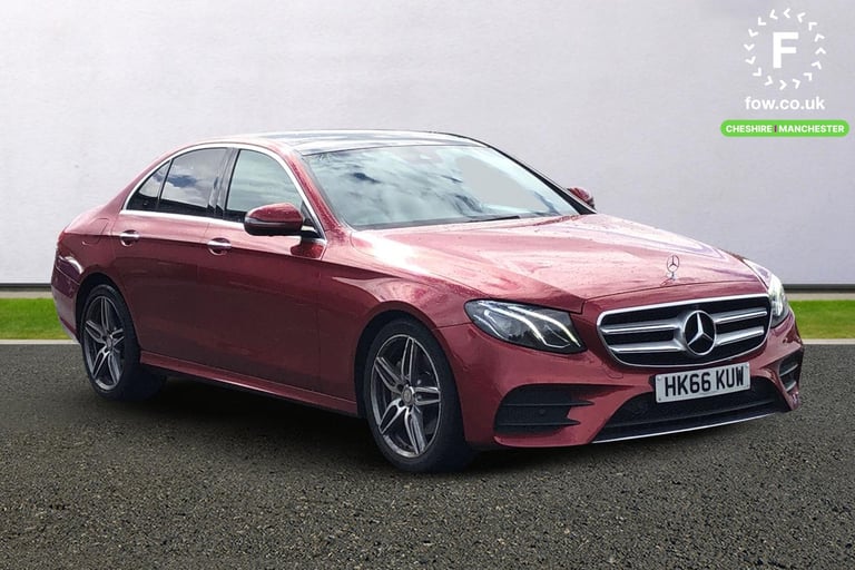 2016 Mercedes-Benz E Class E220d AMG Line Premium 4dr 9G-Tronic Saloon DIESEL Automatic