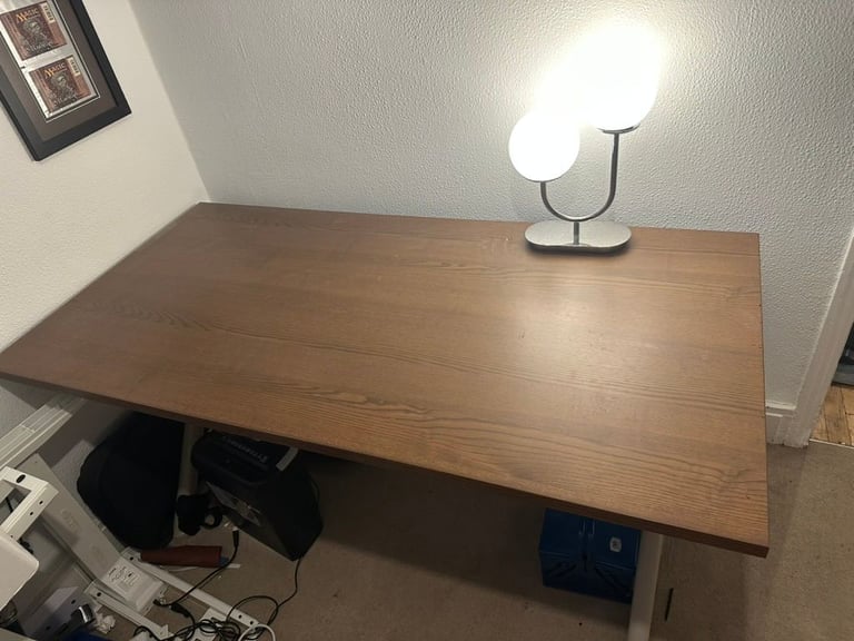IKEA IDÅSEN Desk, brown/beige, 160x80 cm
