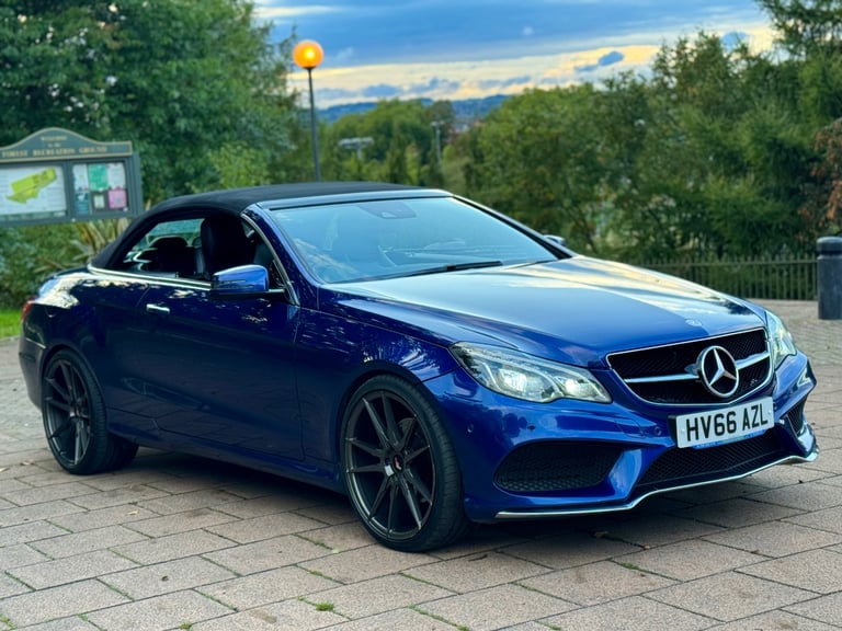 Mercedes-Benz, E CLASS, Convertible, 2016, Semi-Auto, 2143 (cc), 2 doors
