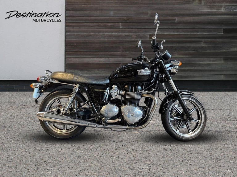 2009 Triumph Bonneville AIR COOLED black