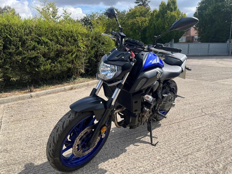 2020 20 YAMAHA MT07 ABS MT-07 MT 07 700cc ROADSTER NAKED - FSH BLUE