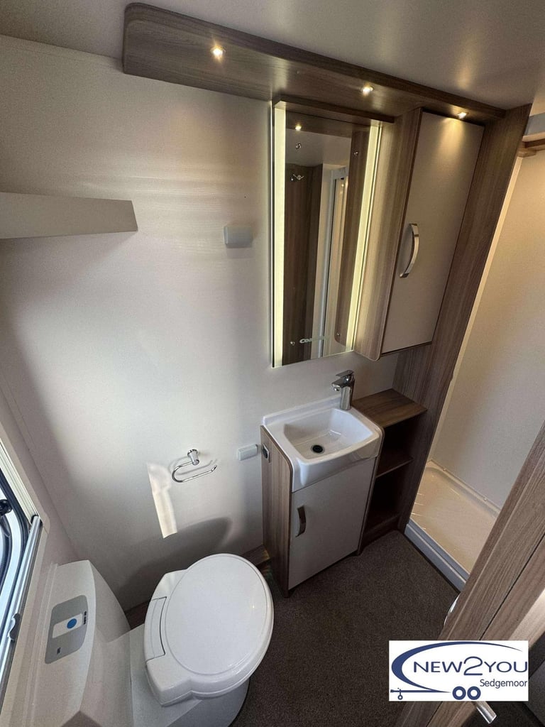 2020 Swift Coastline M4 SB 4 Berth TRANSEVERSE BED Caravan - STOCK NO S090