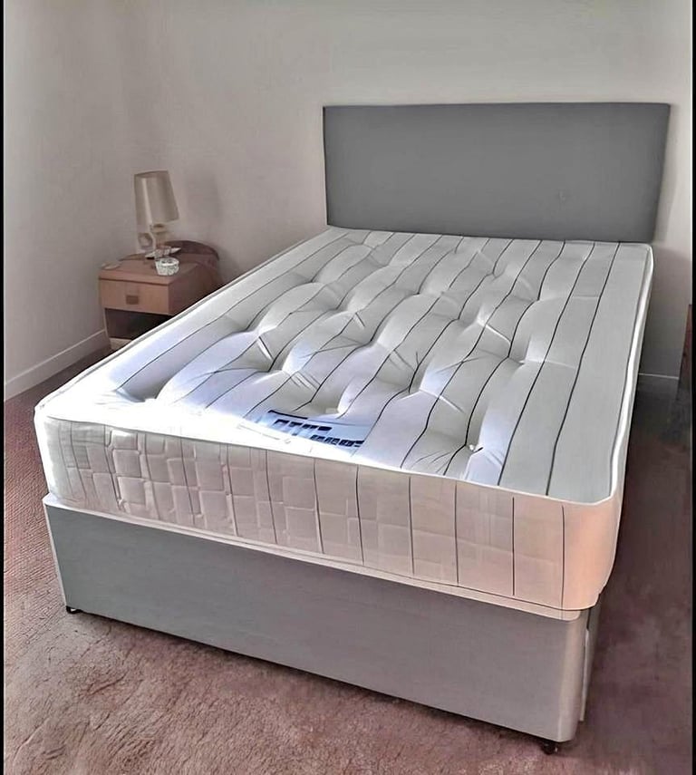 Divan Double (Single / King Size) Bed+Mattress CLEARANCE SALE ON BRAND NEW BEDS WITH MATTRESSES
