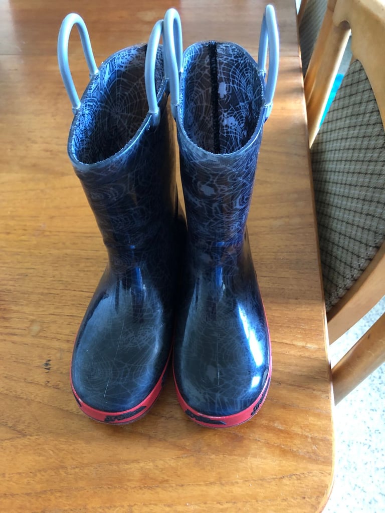 Kids Spiderman Wellington Boots