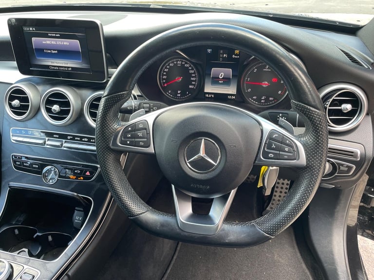  Mercedes-Benz C-Class 2.1 C250d AMG Line 7G-Tronic+ Euro 6 (s/s) 5dr Diesel Automatic
