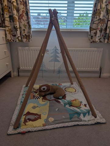Teepee baby gym shop