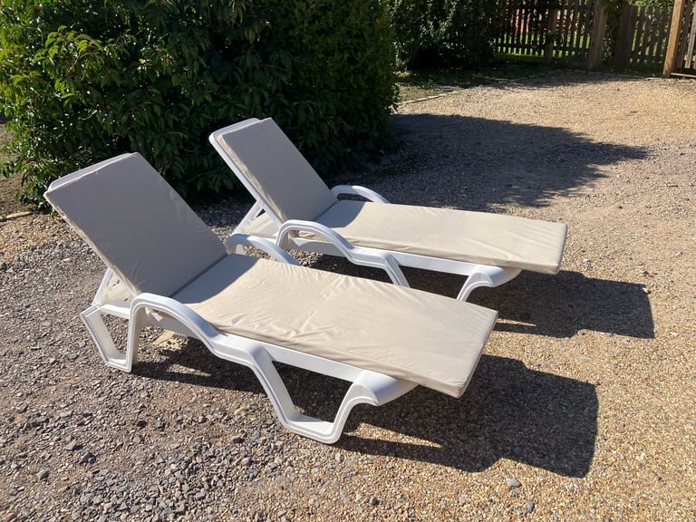 image for Sunloungers and cushions