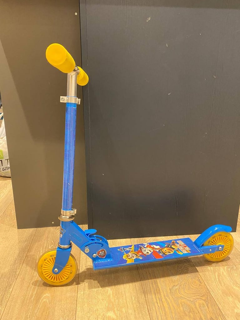 Kids 2 wheeled scooter "Paw Patrol" 3+