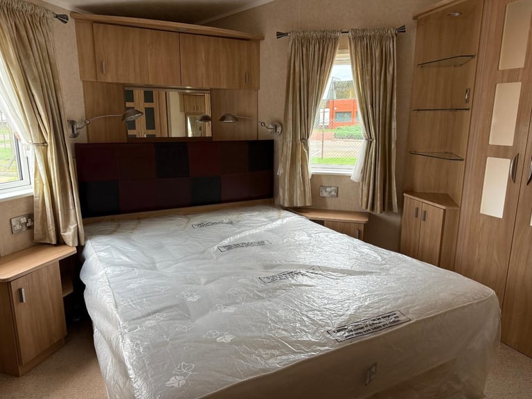 LUXURY 2 BED CARAVAN FOR SALE OFF SITE 41FT X 12.5FT DOUBLE GLAZED & HEATED