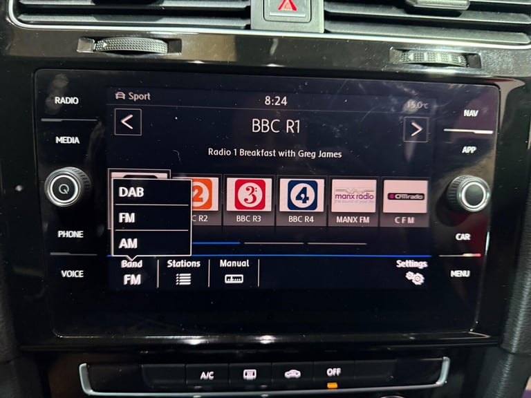 2017 Volkswagen Golf 1.6 TDI BlueMotion Tech GT Euro 6 (s/s) 5dr HATCHBACK Diesel Manual