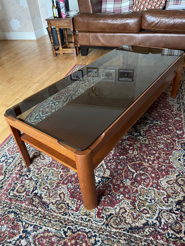 Stunning Mid 70s Myer Teak Coffee Table