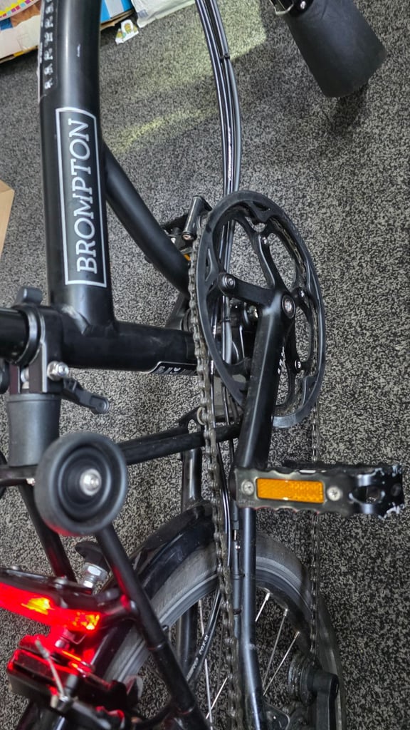 Brompton folding electric bike 