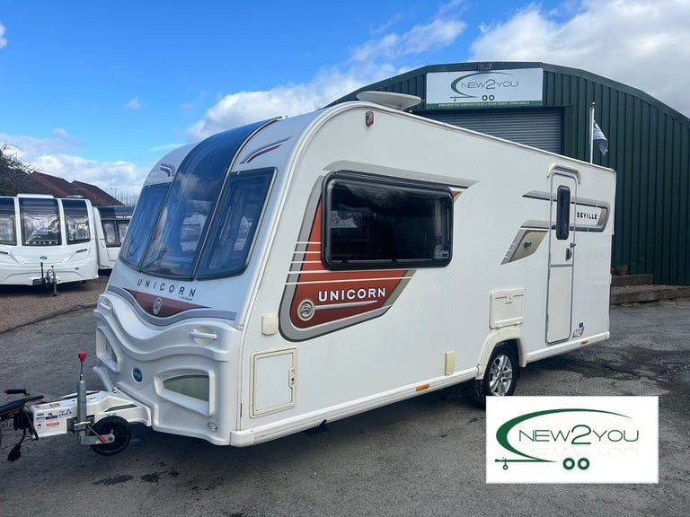 2013 Bailey Unicorn Seville - 2 Berth Caravan - Stock E044