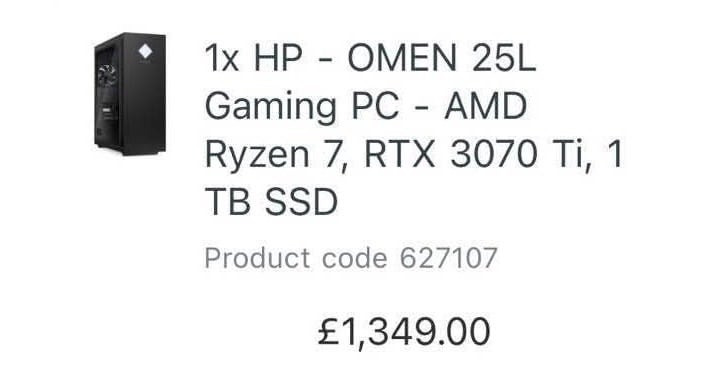 RTX 3070 Ti Mid End Gaming PC