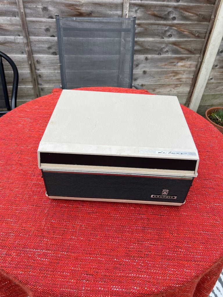 Grundig TK23 Deluxe Vintage Valve Reel to Reel Tape Recorder - Fully Working