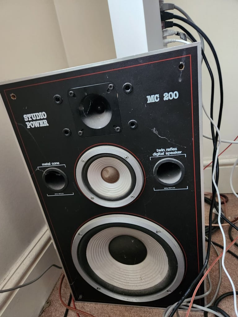 image for Studio power speakers mc200