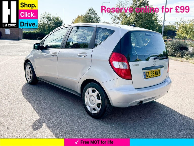  Mercedes-Benz A-Class 1.5 A160 BlueEfficiency Classic SE Hatchback 5dr Petrol Manual (139 g/km, ...