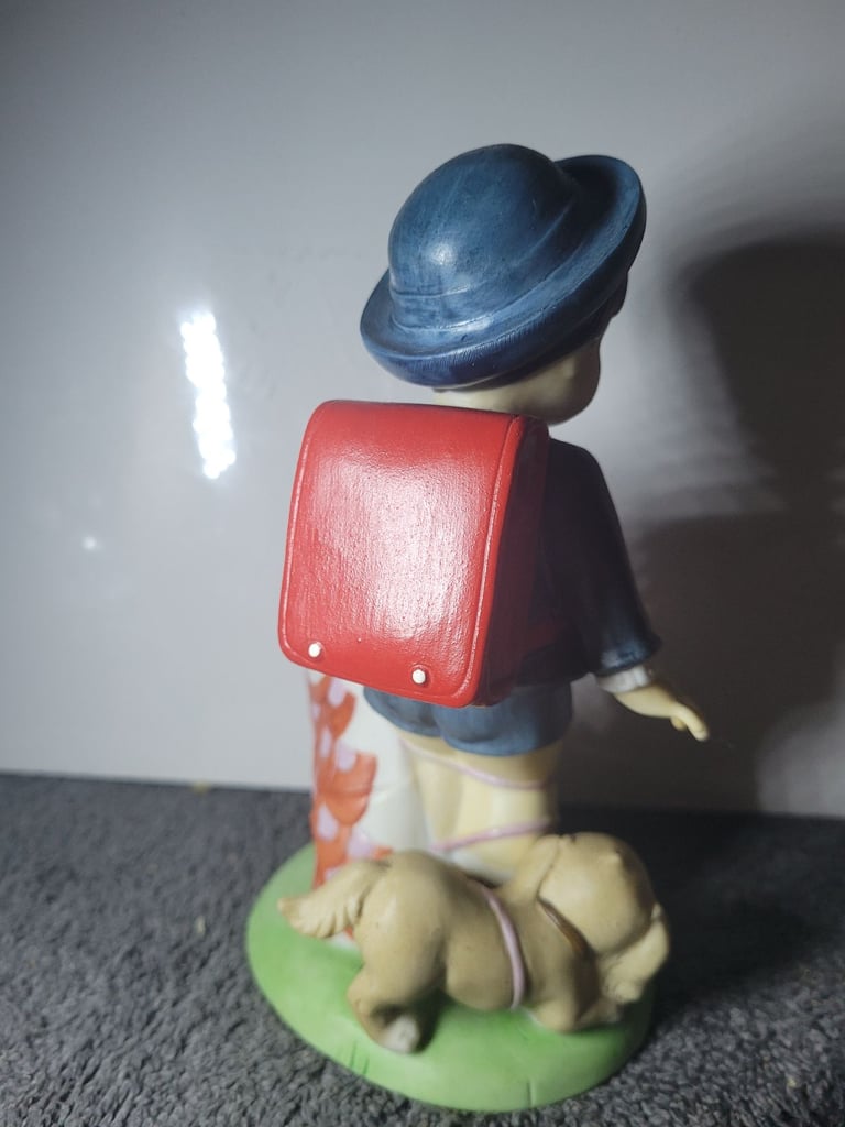 Vintage 1979 Franklin Mint Porcelain The UN Children Taro Japan Figurine