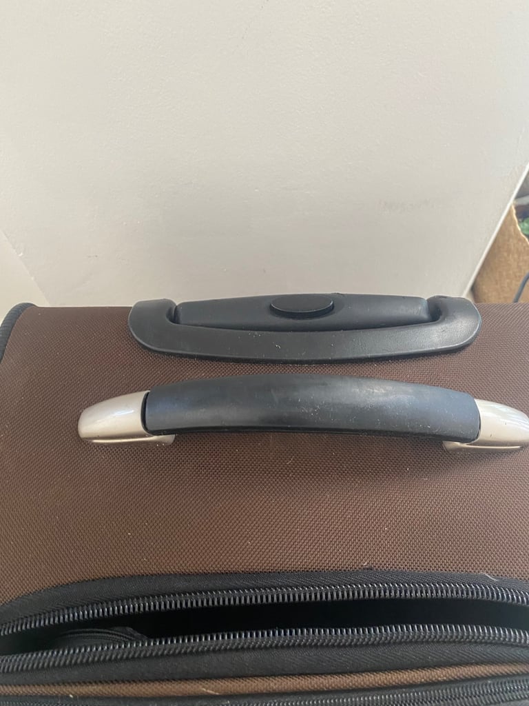 Antler small luggage with wheels,expendable telescopic handle 