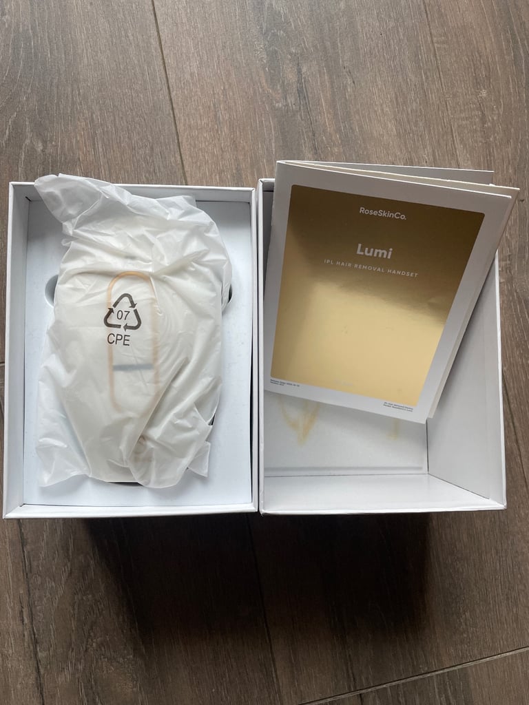 Rose Skin Co. Lumi IPL hair removal 