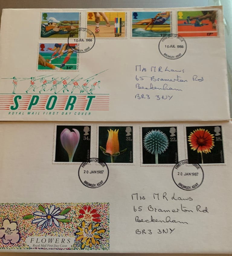 25 First Day Cover  Great Britain