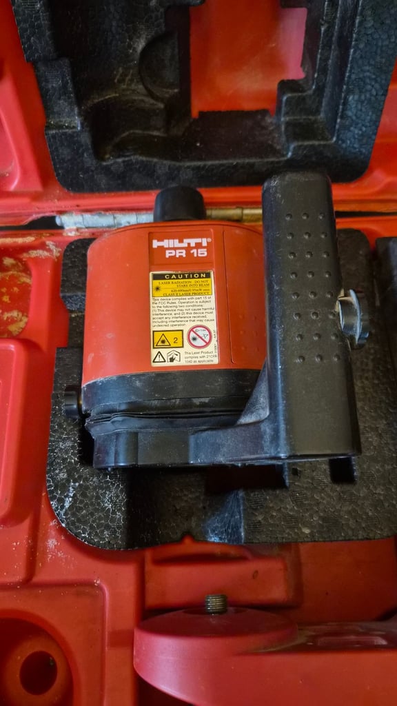 Hilti rotating laser 