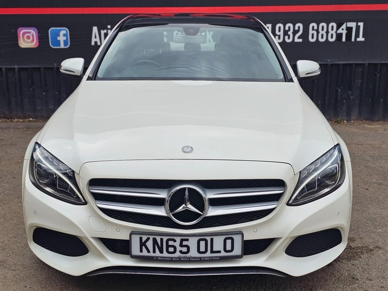 2015 Mercedes-Benz C-Class 2.0 C200 Sport (Premium) 7G-Tronic+ Euro 6 (s/s) 4dr SALOON Petrol Aut...