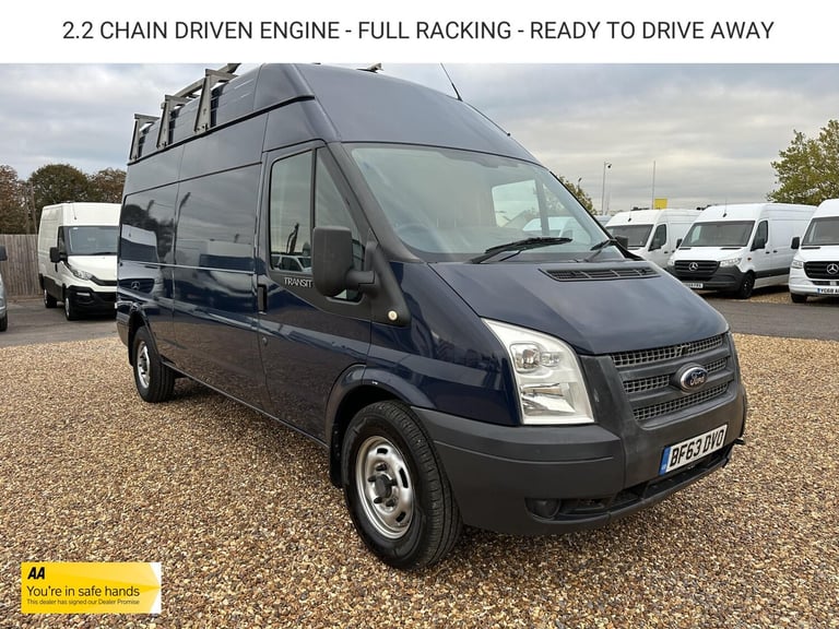 2013 Ford Transit High Roof Van TDCi 125ps PANEL VAN DIESEL Manual