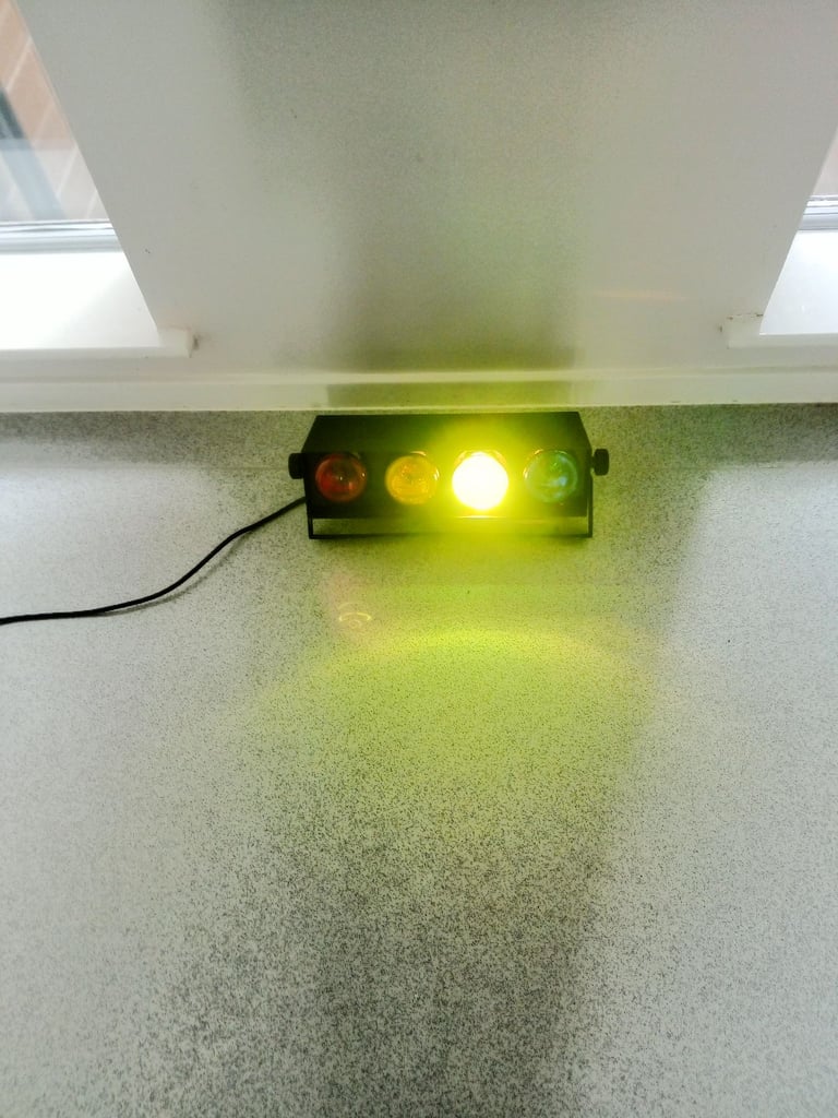 Reto Disco Pulsing Lights 