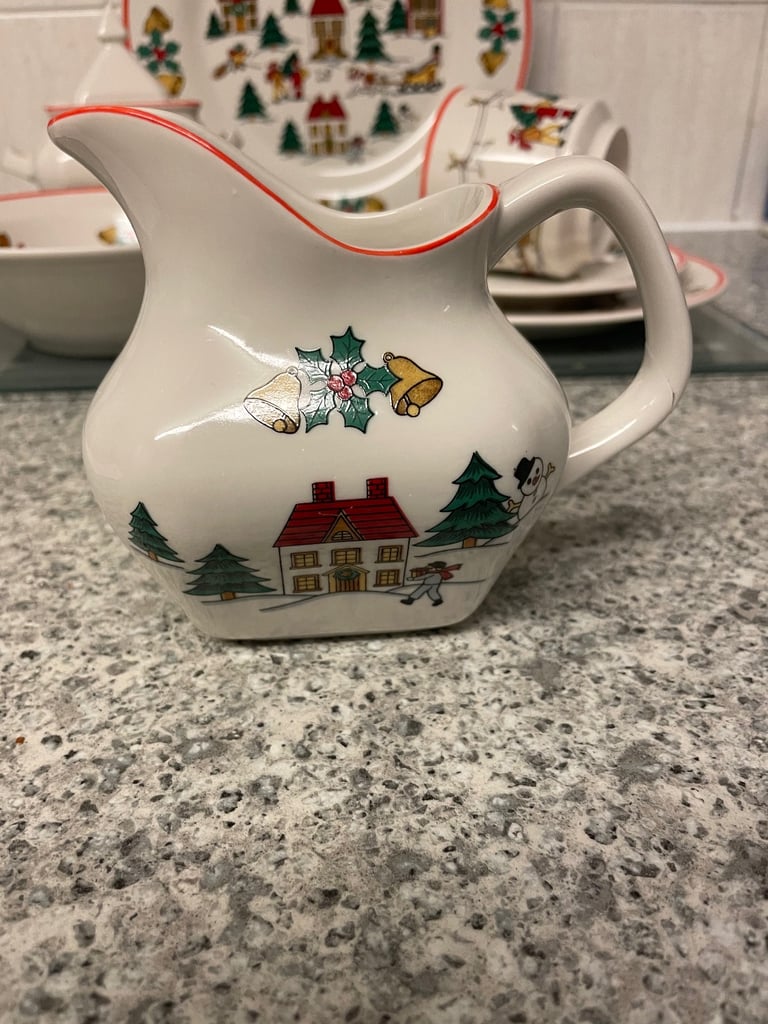 Christmas China vintage 