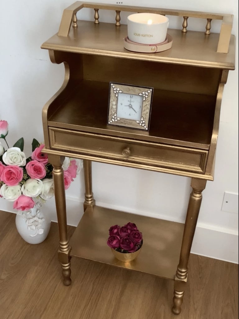 image for Desk with drawer and shelf space saver very rare 