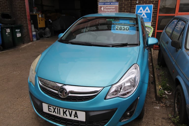 2011 Vauxhall Corsa 1.2 Excite 5dr [AC] HATCHBACK Petrol Manual