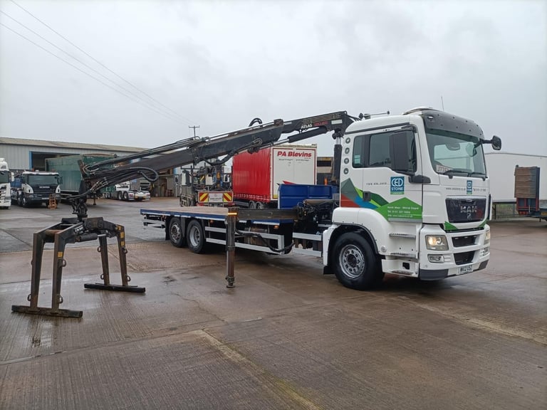 2012 Man Truck & Atlas crane 6x2 Rear Lift Other