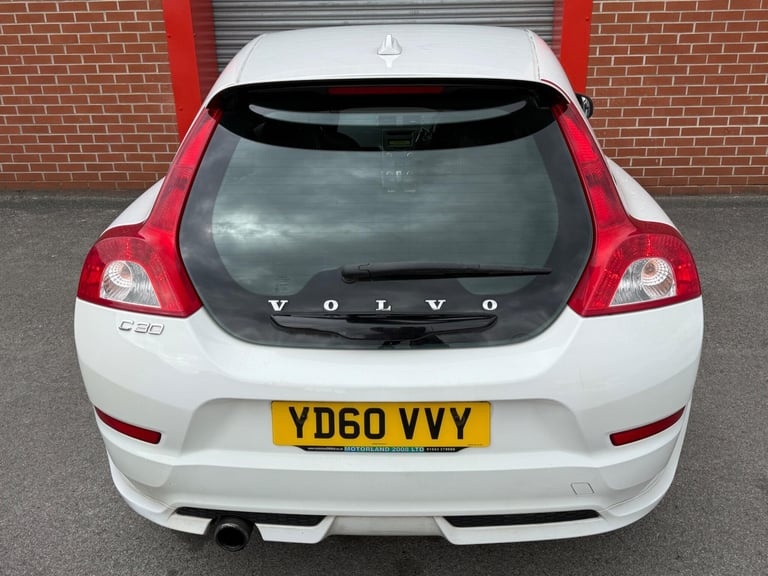 2010 Volvo C30 1.6 R-Design Sports Coupe Euro 4 3dr HATCHBACK Petrol Manual