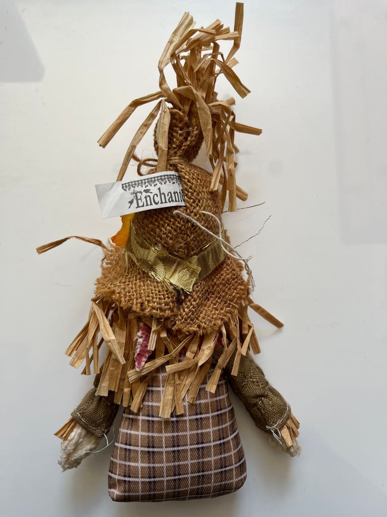 SCARECROW HANGING FIGURE BY ENCHANTED