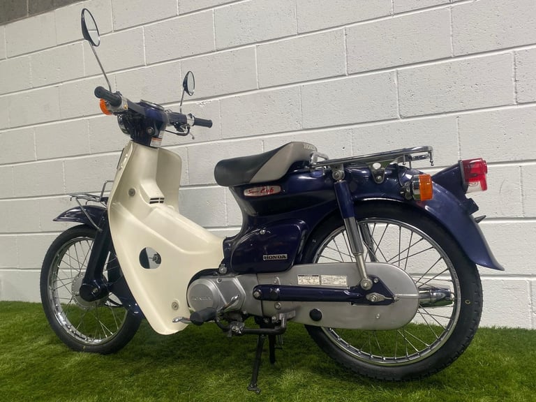 2007 JDM Honda C50 DX CDi in purply-blue