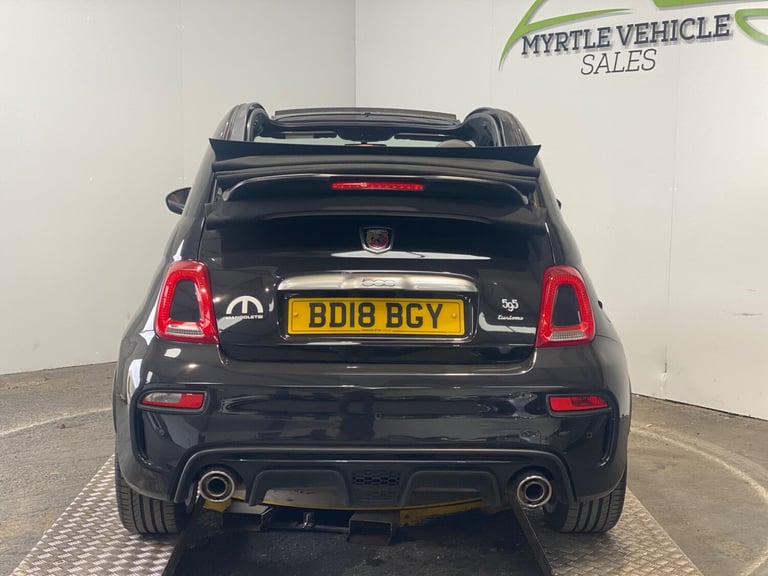 2018 Abarth 595 1.4 T-Jet Turismo Cabrio Auto Euro 6 2dr CONVERTIBLE Petrol Automatic